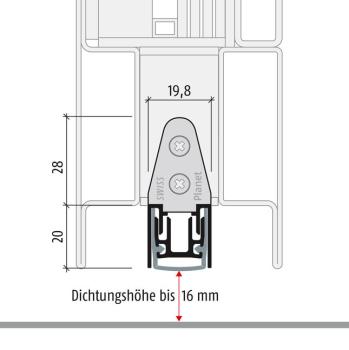 Planet Absenkdichtung MF RD 20/20-710